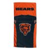 [Personalization Only] OFFICIAL NFL Jersey Personalized Beach Towel - Chicago Bears - Personalization Only