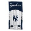 [Personalization Only] OFFICIAL MLB Jersey Personalized Beach Towel - New York Yankees - Personalization Only