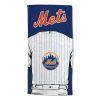 [Personalization Only] OFFICIAL MLB Jersey Personalized Beach Towel - New York Mets - Personalization Only