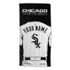 [Personalization Only] OFFICIAL MLB Jersey Personalized Beach Towel - Chicago White Sox - Personalization Only