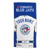 [Personalization Only] OFFICIAL MLB Jersey Personalized Beach Towel - Toronto Blue Jays - Personalization Only