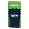 [Personalization Only] OFFICIAL NFL Jersey Beach Towel - Seattle Seahawks - Personalization Only