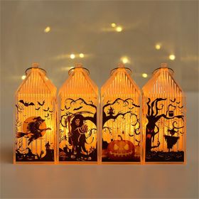 Halloween Pumpkin Lantern Set of 4 - 4PCS