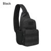 Tactical Shoulder Bag; Molle Hiking Backpack For Hunting Camping Fishing; Trekker Bag - A And 2 Hooks