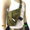 Men's Nylon Shoulder Bag; Multifunctional Concealed Tactical Storage Bag; Holster - ACU Left - Nylon