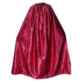 Red Satin Portable Changing Cloak Cover-Ups Instant Shelter Beach Cover Cloth Changing Robe for Pool Beach Camping - Default