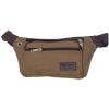 1pc Unisex Multifunctional Canvas Waist Bag Fanny Pack For Outdoor Activities - Army Green*4