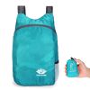 Lightweight Foldable Nylon Hiking Backpack For Camping Hiking Climbing Trekking - Lake Blue*2+Black*2