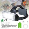 LED Work Headlamp 3 Lighting Modes Rechargeable Headlights IP65 Waterproof Rotatable Headlights For Cycling Hiking Rescuing Camping - Work Headlamp