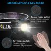 2Packs Rechargeable Motion Sensor Headlamp 6 Light Modes COB XPG Headlight Torch Flashlight for Fishing Running Camping Hiking - Black