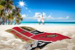 [Personalization Only] OFFICIAL NHL Colorblock Personalized Beach Towel - Ottawa Senators - Personalization Only