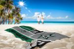 [Personalization Only] OFFICIAL NHL Colorblock Beach Towel - Dallas Stars - Personalization Only