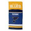 [Personalization Only] OFFICIAL NHL Jersey Beach Towel - Blues - Personalization Only