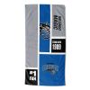 [Personalization Only] OFFICIAL NBA Colorblock Personalized Beach Towel - Orlando Magic - Personalization Only