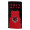 [Personalization Only] OFFICIAL NBA Jersey Personalized Beach Towel - Toronto Raptors - Personalization Only