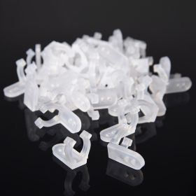 Rope Light Accessory Mount Kit 50pcs - white