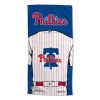 [Personalization Only] OFFICIAL MLB Jersey Personalized Beach Towel - Philadelphia Phillies - Personalization Only