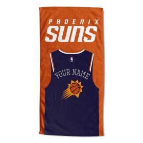 [Personalization Only] OFFICIAL NBA Jersey Personalized Beach Towel - Phoenix Suns - Personalization Only