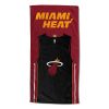 [Personalization Only] OFFICIAL NBA Jersey Personalized Beach Towel - Miami Heat - Personalization Only