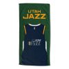 [Personalization Only] OFFICIAL NBA Jersey Personalized Beach Towel - Utah Jazz - Personalization Only