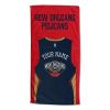 [Personalization Only] OFFICIAL NBA Jersey Beach Towel - New Orleans Pelicans - Personalization Only