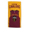 [Personalization Only] OFFICIAL NBA Jersey Beach Towel - Cleveland Cavaliers - Personalization Only