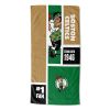 [Personalization Only] OFFICIAL NBA Colorblock Personalized Beach Towel - Boston Celtics - Personalization Only