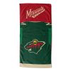 [Personalization Only] OFFICIAL NHL Jersey Personalized Beach Towel - Wild - Personalization Only