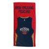 [Personalization Only] OFFICIAL NBA Jersey Beach Towel - New Orleans Pelicans - Personalization Only