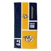 [Personalization Only] OFFICIAL NHL Colorblock Personalized Beach Towel - Nashville Predators - Personalization Only