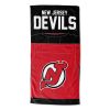 [Personalization Only] OFFICIAL NHL Jersey Personalized Beach Towel - Devils - Personalization Only