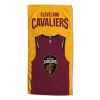 [Personalization Only] OFFICIAL NBA Jersey Beach Towel - Cleveland Cavaliers - Personalization Only