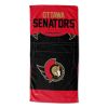 [Personalization Only] OFFICIAL NHL Jersey Personalized Beach Towel - Senators - Personalization Only