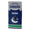 [Personalization Only] OFFICIAL NHL Jersey Personalized Beach Towel - Canucks - Personalization Only