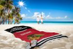 [Personalization Only] OFFICIAL NHL Jersey Personalized Beach Towel - Blackhawks - Personalization Only