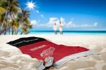 [Personalization Only] OFFICIAL NHL Jersey Personalized Beach Towel - Red Wings - Personalization Only