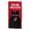 [Personalization Only] OFFICIAL NBA Jersey Personalized Beach Towel - Portland Trail Blazers - Personalization Only