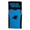 [Personalization Only] OFFICIAL NFL Jersey Personalized Beach Towel - Carolina Panthers - Personalization Only