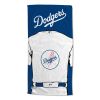 [Personalization Only] OFFICIAL MLB Jersey Personalized Beach Towel - Los Angeles Dodgers - Personalization Only