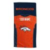 [Personalization Only] OFFICIAL NFL Jersey Personalized Beach Towel - Denver Broncos - Personalization Only