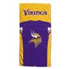 [Personalization Only] OFFICIAL NFL Jersey Personalized Beach Towel - Minnesota Vikings - Personalization Only