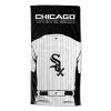 [Personalization Only] OFFICIAL MLB Jersey Personalized Beach Towel - Chicago White Sox - Personalization Only