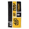 [Personalization Only] OFFICIAL MLB Colorblock Beach Towel - Padres - Personalization Only