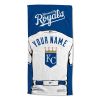 [Personalization Only] OFFICIAL MLB Jersey Personalized Beach Towel - Kansas City Royals - Personalization Only