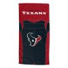 [Personalization Only] OFFICIAL NFL Jersey Personalized Beach Towel - Houston Texans - Personalization Only