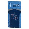 [Personalization Only] OFFICIAL NFL Jersey Personalized Beach Towel - Tennessee Titans - Personalization Only