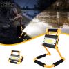 1Pack LED Working Light High Lumen Rechargeable Floodlight Portable Foldable Camping Light With 360° Rotation Stand - Red