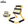 1Pack LED Working Light High Lumen Rechargeable Floodlight Portable Foldable Camping Light With 360° Rotation Stand - Red