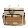 Waterproof Camouflage Insulated Lunch Bag For Picnic; Camping; Office; School - Desert Camouflage