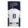 [Personalization Only] OFFICIAL MLB Jersey Personalized Beach Towel - Detroit Tigers - Personalization Only